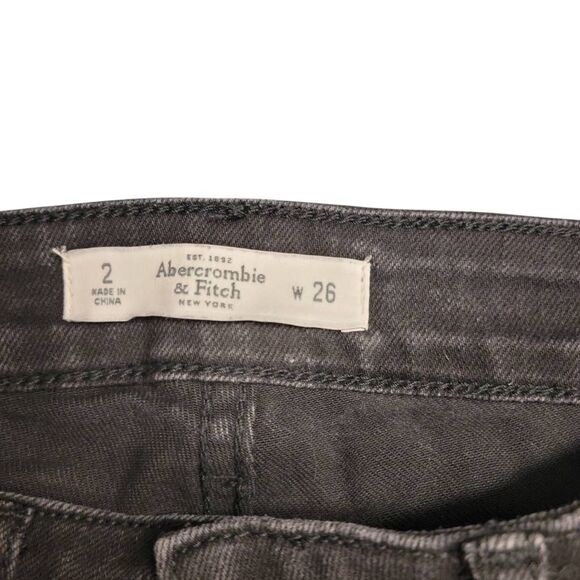 Abercrombie & Fitch Black Low Rise Skinny Jeans - Picture 5 of 10